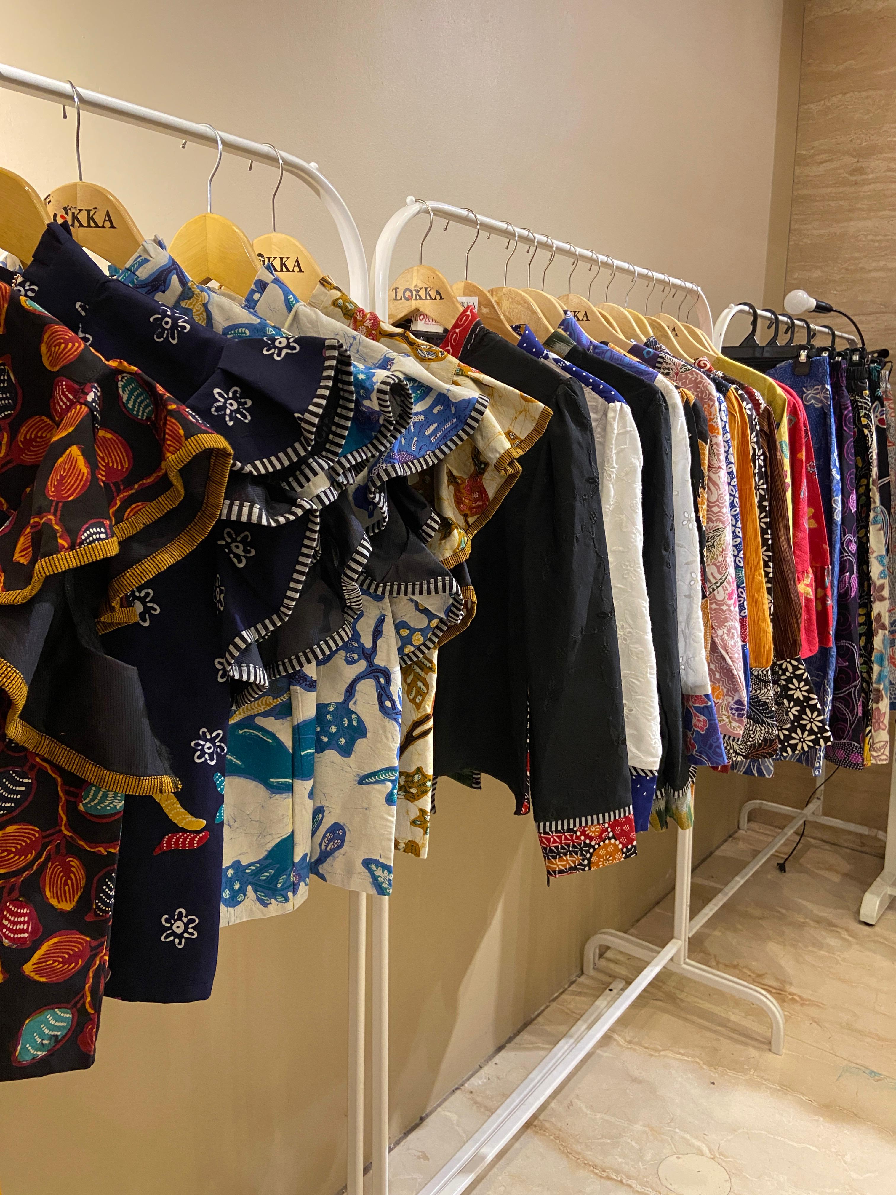 lokka.id women's fashion product at Jogja Showcase showroom